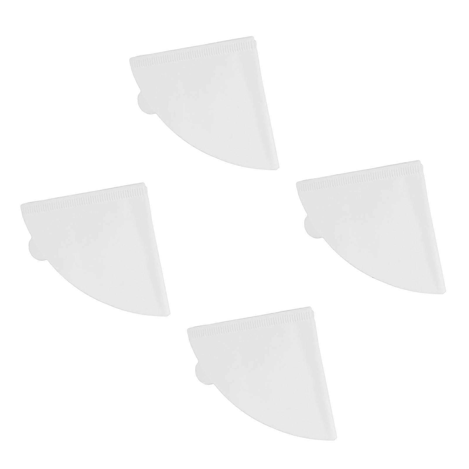 100pcs Cone Coffee Filters - Soft Texture Wood Pulp Filter Paper for Drip Coffee Makers - Excellent Brewing Quality