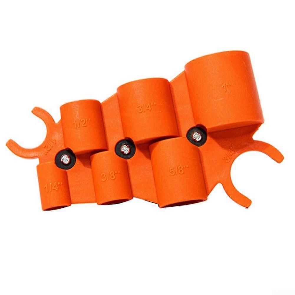 Pipe Depth Gauge, 1/4' to 1' Diameter PVC Copper Pipe Deburrer, Depth Tool for Various Types and Sizes of Pipes