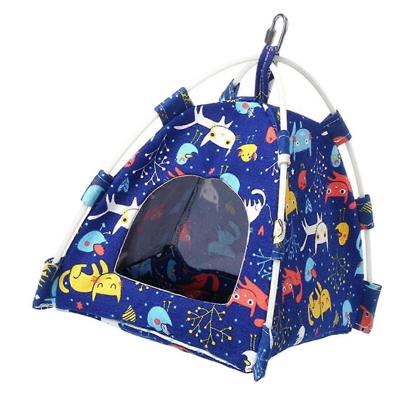 Parrot Tent Nest Hammock For Parrots Cozy Warm Nest Bird Bed Parrot Cage Accessory