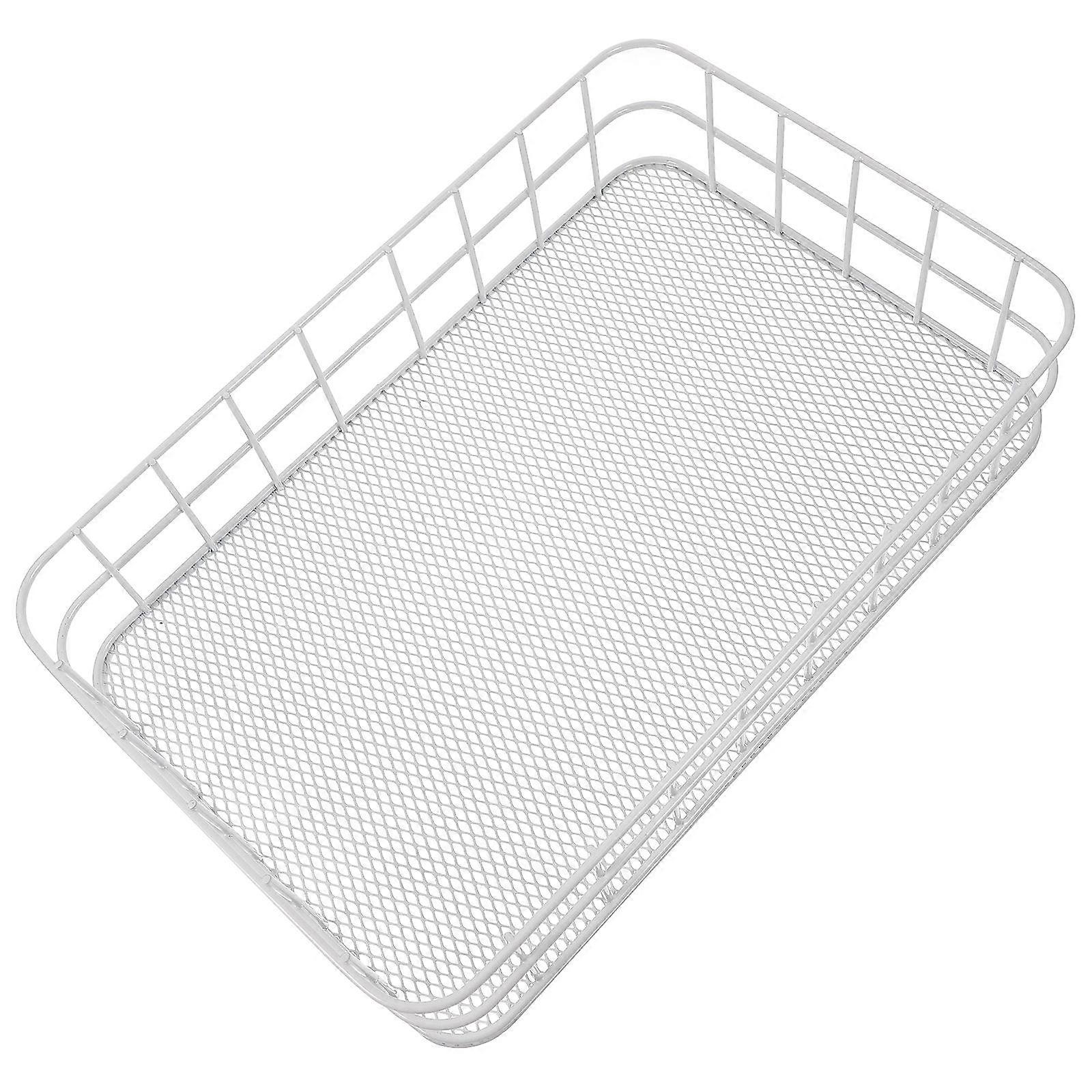 Durable Iron Hamster Platform for Small Pets White Strong and Wear-resistant 6.3x3.1x2.8 Inches