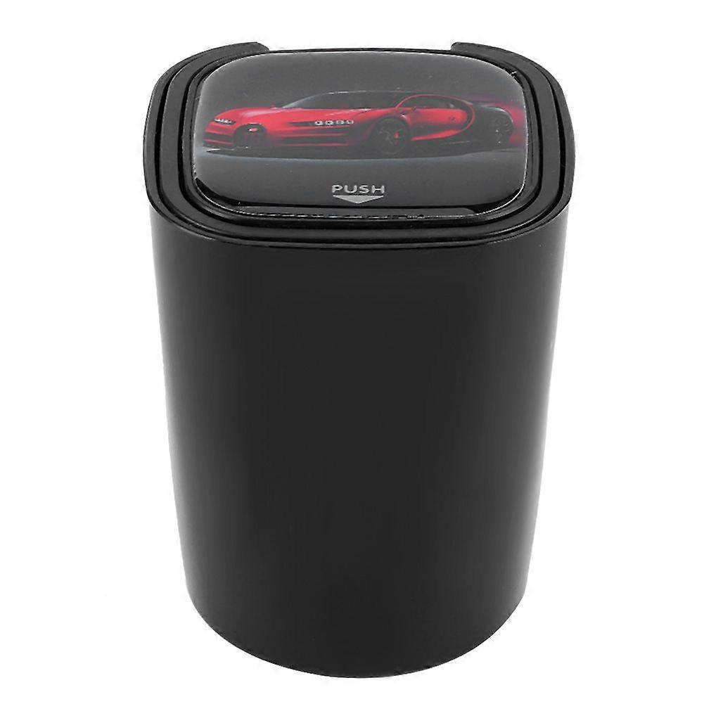 Portable LED cigar ashtray for car with double layer inner box