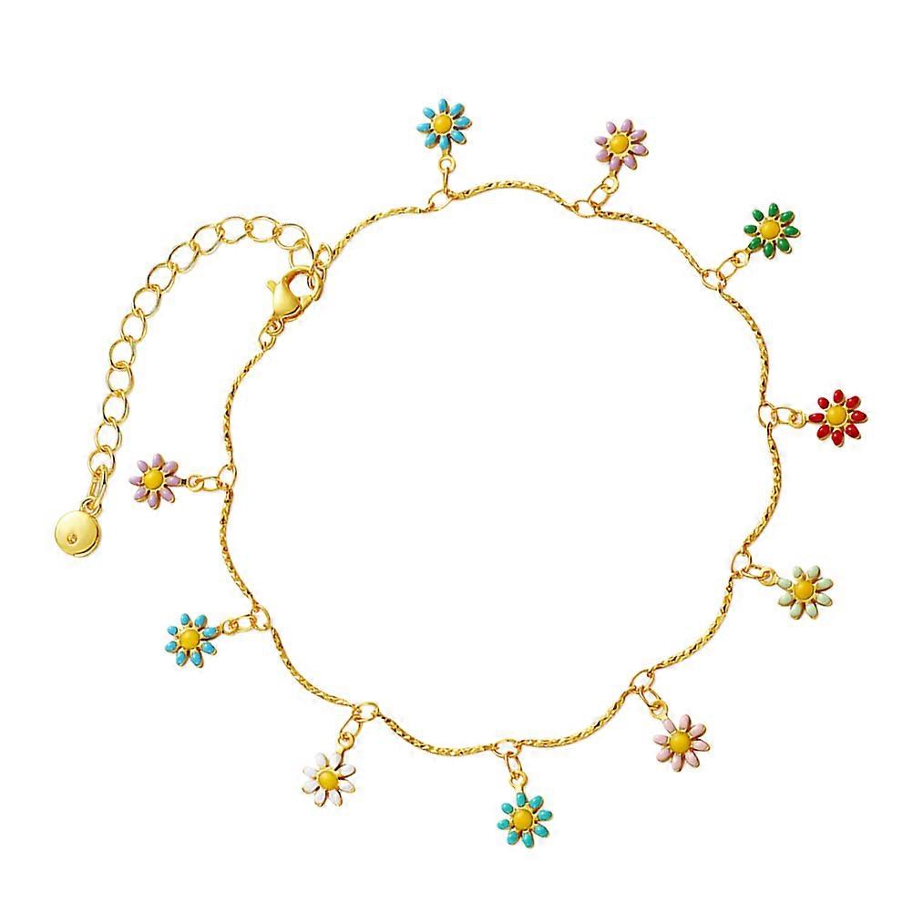 Choker Style Daisy Necklace, Elegant and Simple Design, Suitable for Daily Wear and Events
