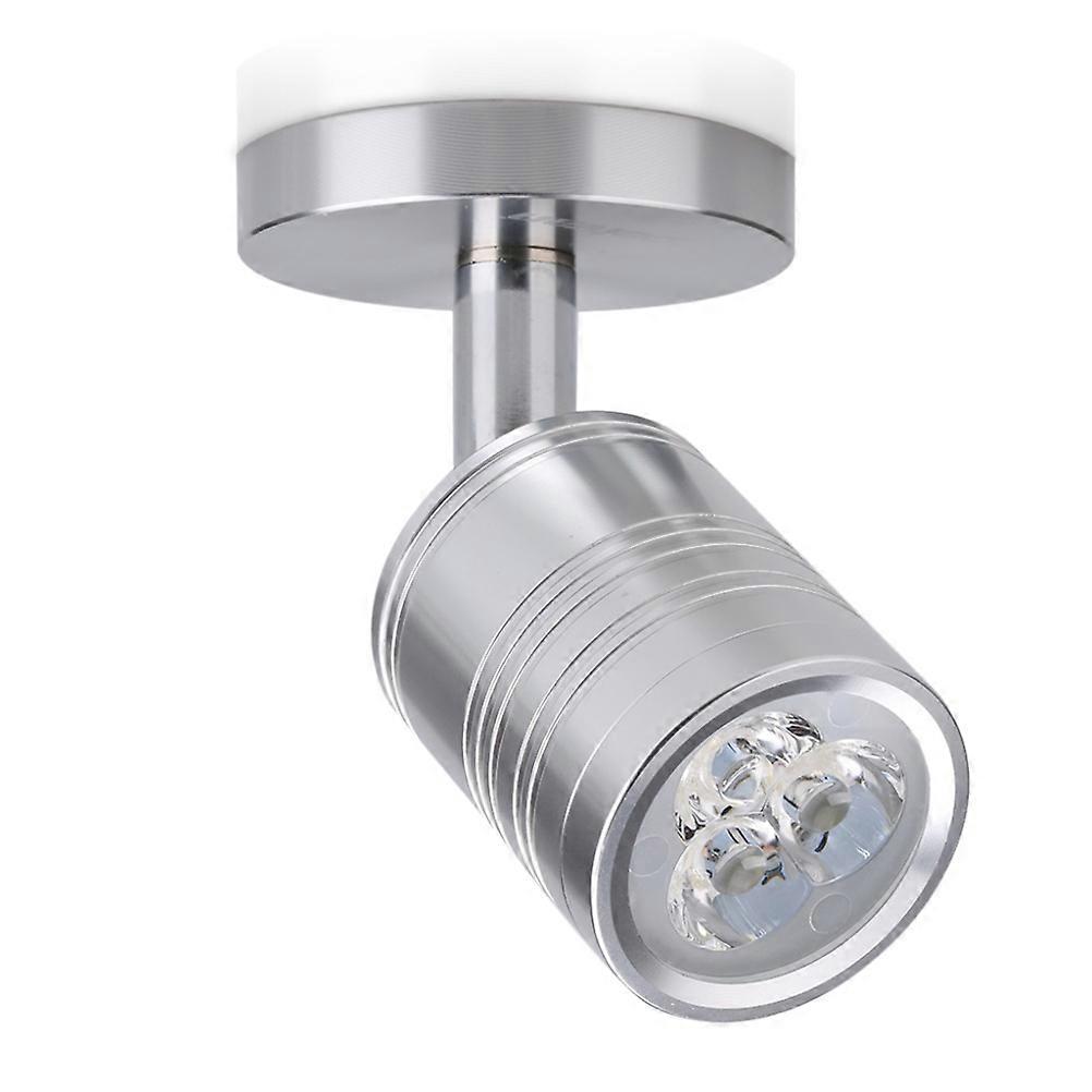 3W Round 1 Head LED Lamped Track Light with Warm Light