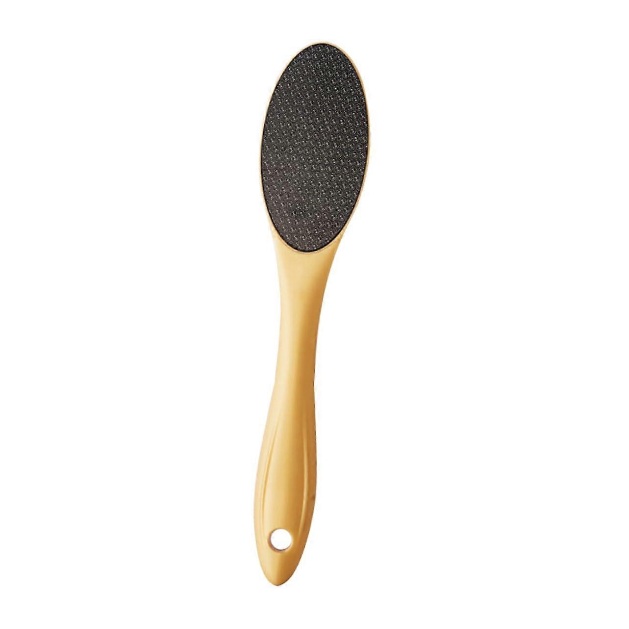 1 piece foot file callus remover for pedicure, ergonomic handle, durable for professional and private use, removes dead skin and cares for feet