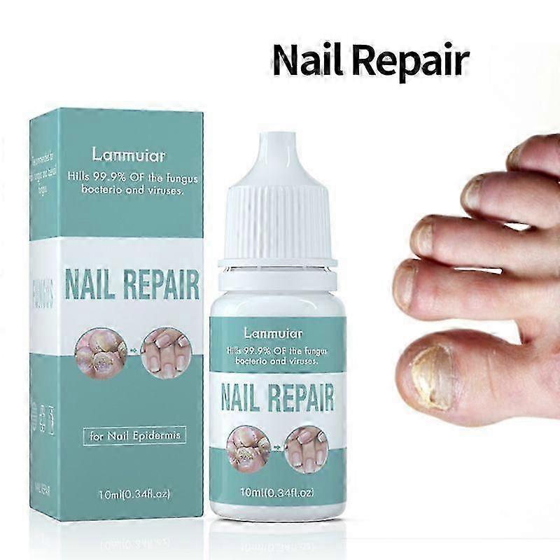 Fungal Nail Solution for Toenails - Fixes Discolored Nails, Safe & Effective - Anti Fungus Oil for Ingrown Toenails