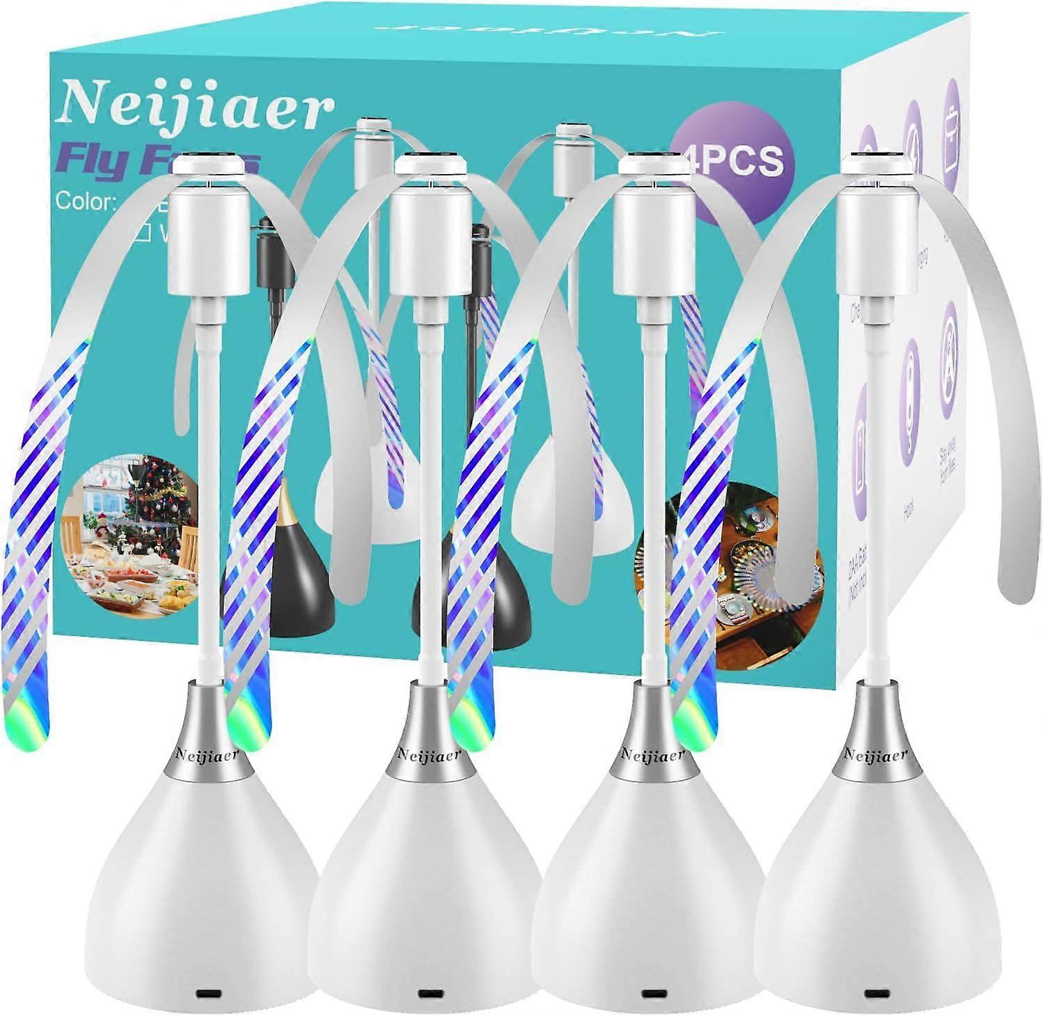 Fly Fans for Tables, Practical Fly Repellent Fan with Soft Blades, USB or