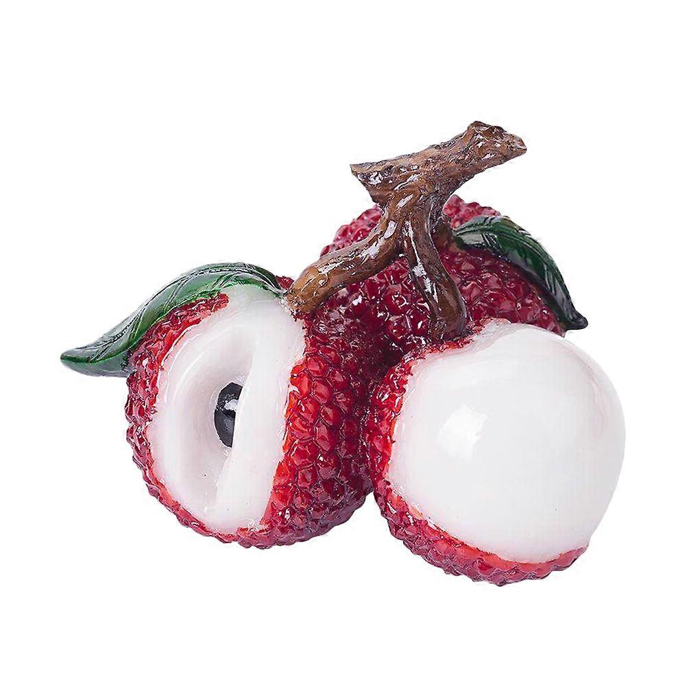 Cute Lychee Shape Color Changing Resin Tea Pet 1Pc Ideal For Dorm And Office