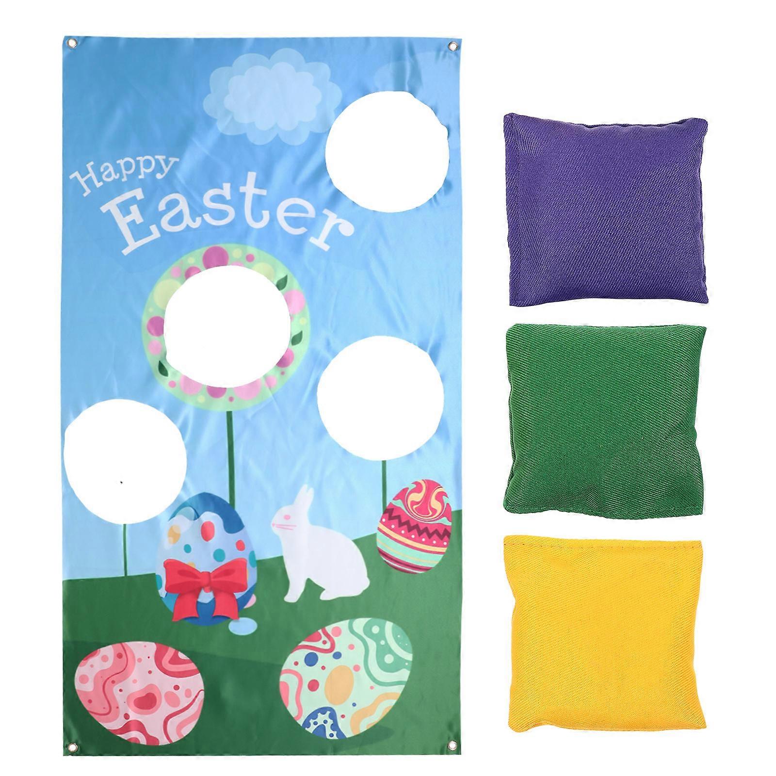 Festival Toss Game 1 Set Assorted Color Bean Bag Game Rectangle Shape Suitable For Indoor And Outdoor Events