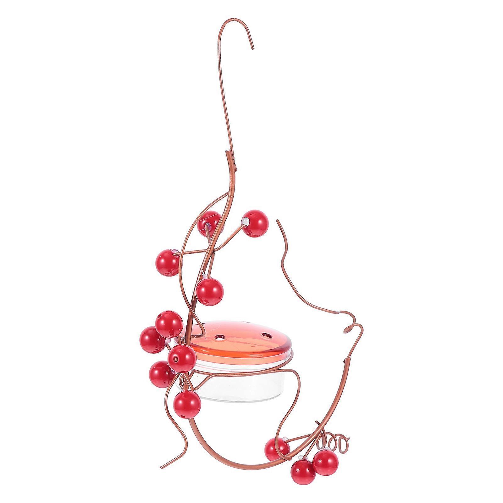 Hanging Tray Bird Feeder For Garden Birds 21X10X18.5Cm Practical Design 1Pcs