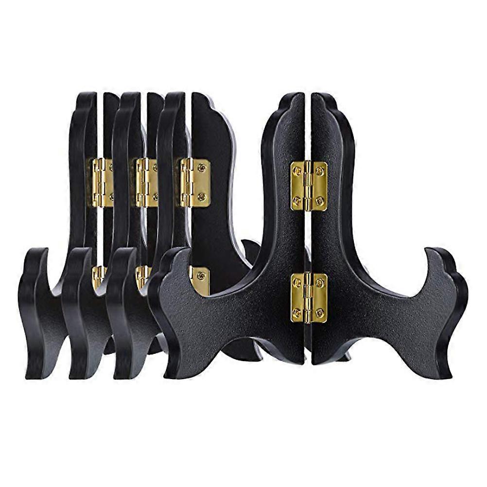 Black Wood Bracket For Decorations 4 Inch Suitable For Various Occasions 1Set