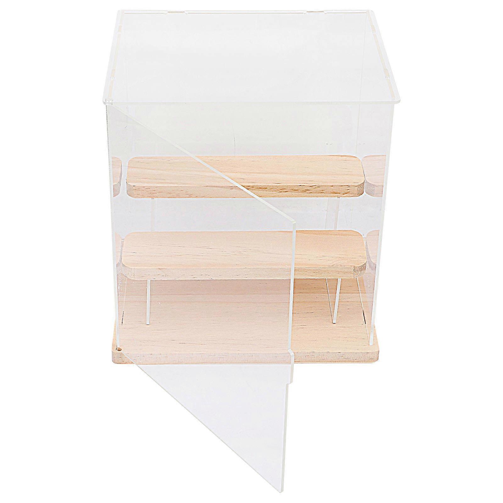 Ornaments Stand Handicraft Showing Box For Craft Enthusiasts In Assorted Color With Display 1Pack