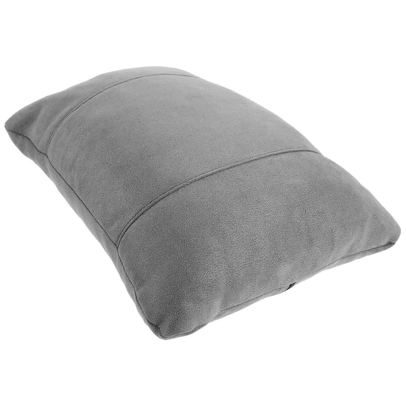 Lumbar Support Pillow for Car Seat Lower Back Cushion for Driving Office Chair Back Support Backrest Pillow for Car Grey