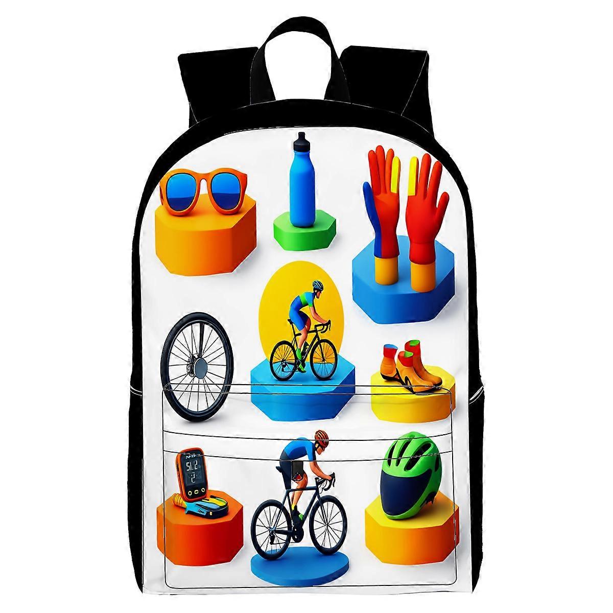 Backpack, with Multiple Organizational Compartments, Fits 15.6 Inch Notebook, for Travel, Teen, Business Work R2446