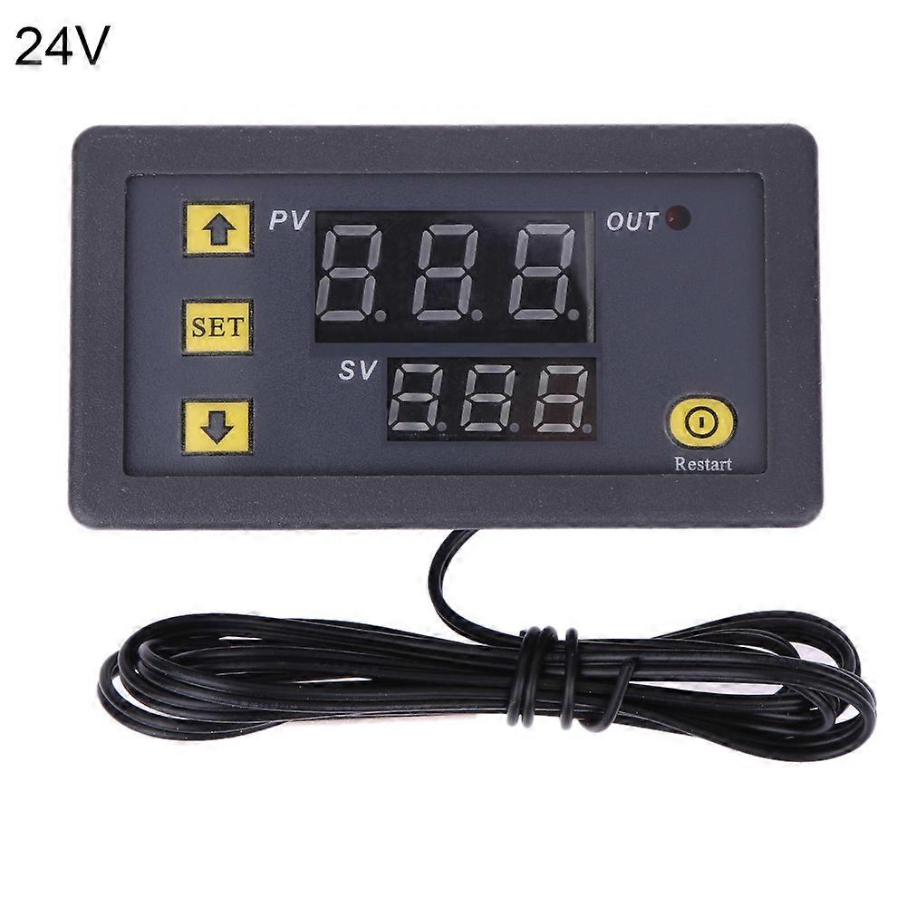 Mini Digital Temperature Controller: LED Display, High Precision, Versatile Use