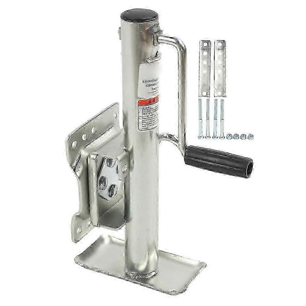 1200 رطل مقطورة قابل للتعديل جاك مع مقبض دوران جانبي العجلة مقطورة دوار لسان جاك ل ATV UTV اليخوت مقطورات RVs