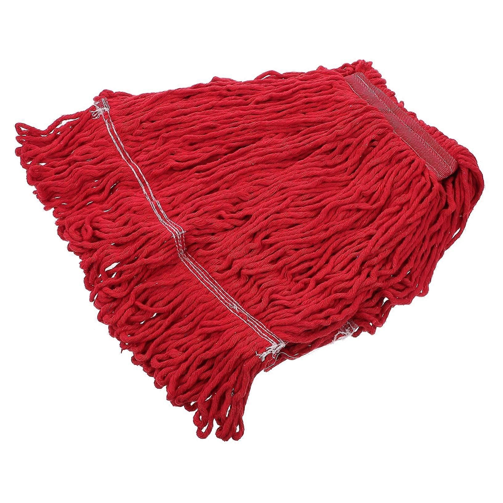 Cotton yarn mop replacement head, reusable, washable, quickdrying mop head for tile, marble floors