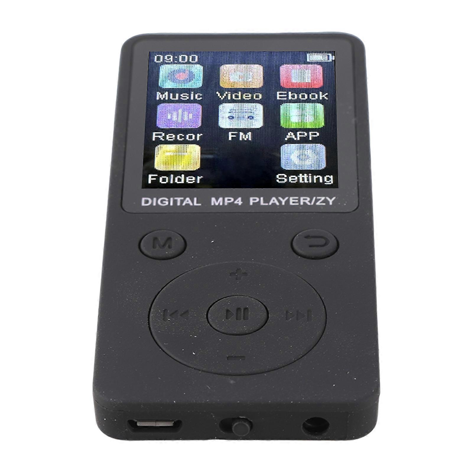 Multifunctional T1 Music Player Circular Portable Button Digital MP4 Audio Player Recorder