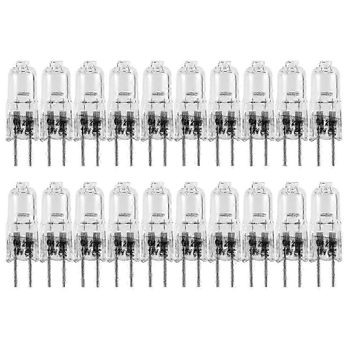 20 パック G4 ハロゲン電球 - 家庭用照明用 20W 12V 電球