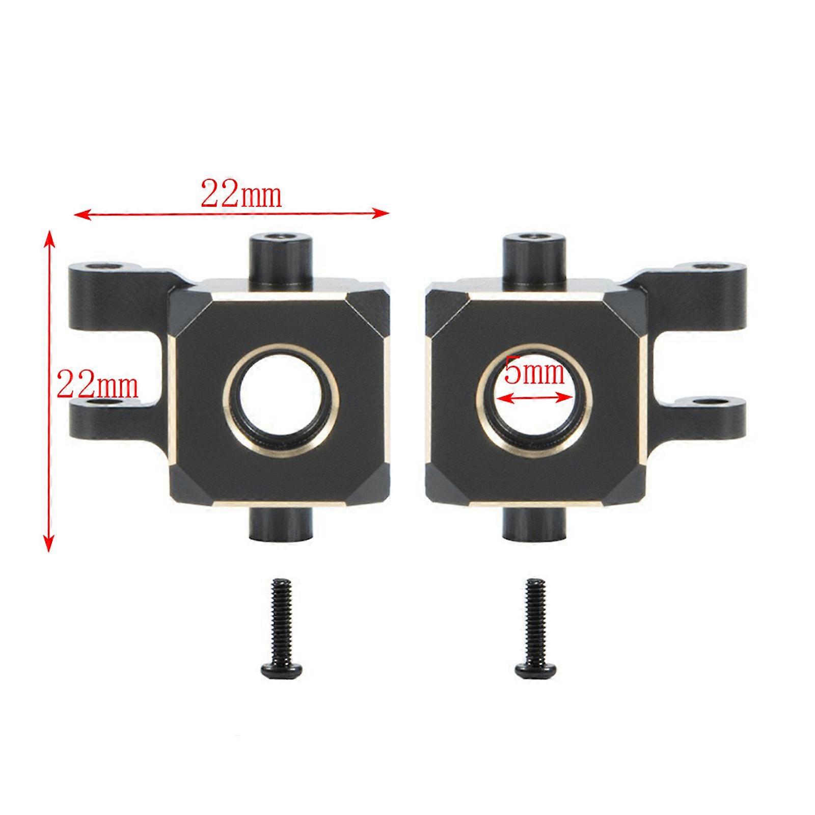 Brass Steering Link Knuckle Caster Blocks for TRX-4M 1/18 RC