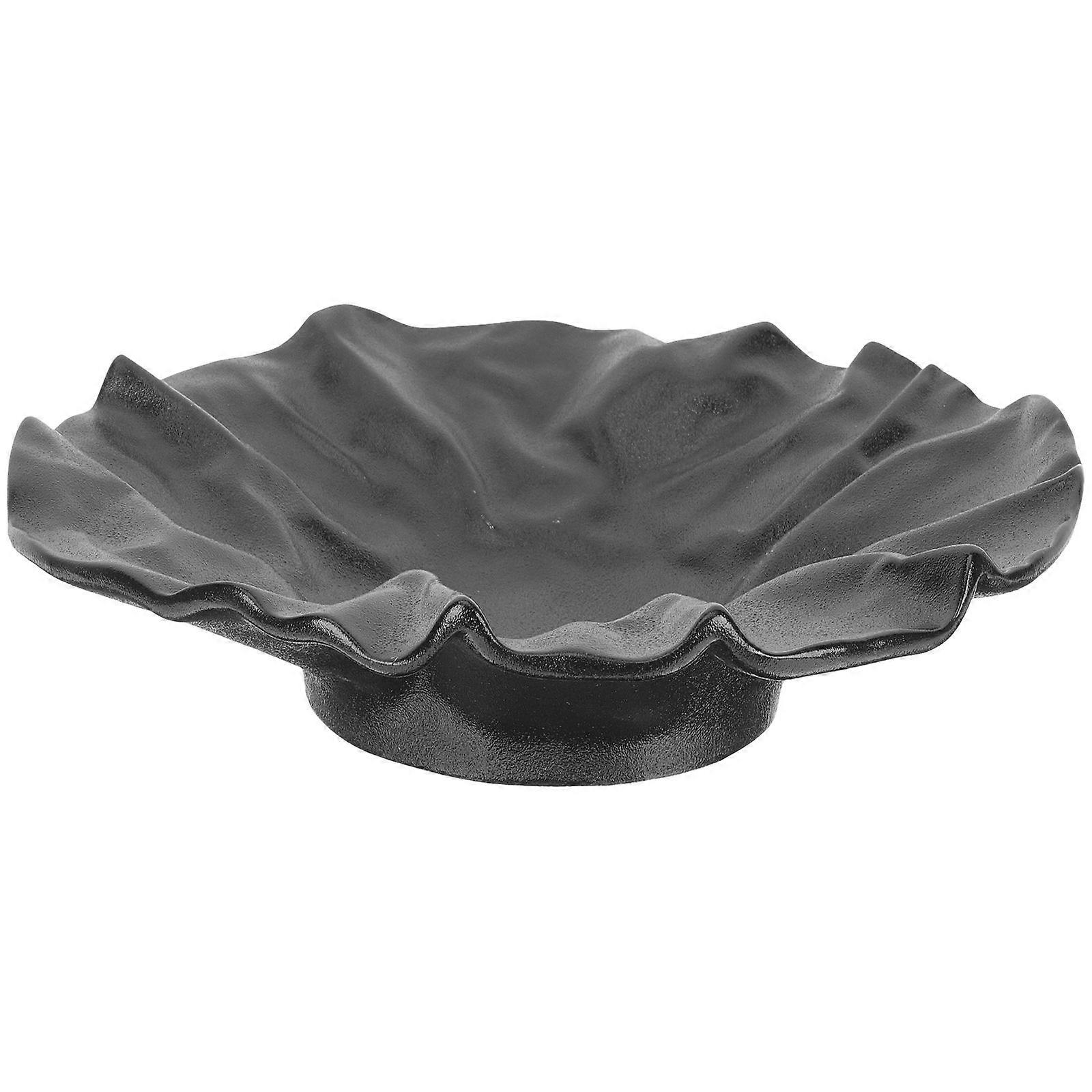 Dessert Display Plate Salad Serving Plate Creative Shaped Ceramic Plate Pasta Plate