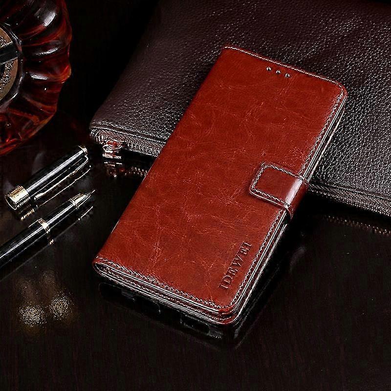 For Samsung Galaxy S20 FE Crazy Horse Leather Case