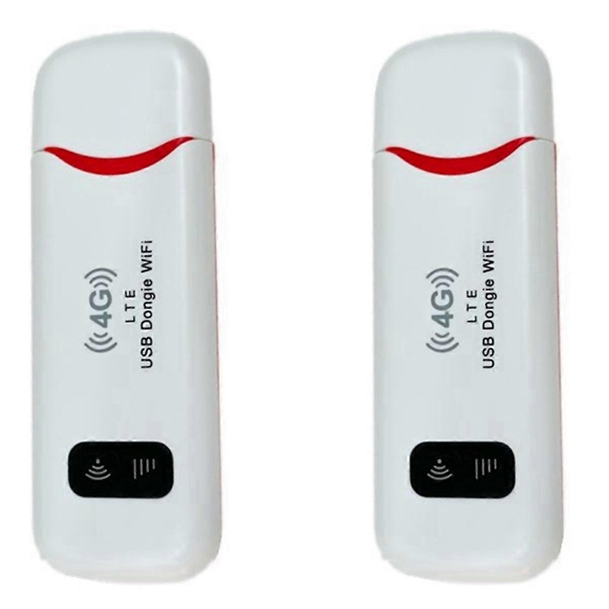 2X 4G LTE Wireless USB Dongle Mobile Hotspot 150Mbps Modem Stick Sim Card Mobile Broadband Mini 4G R