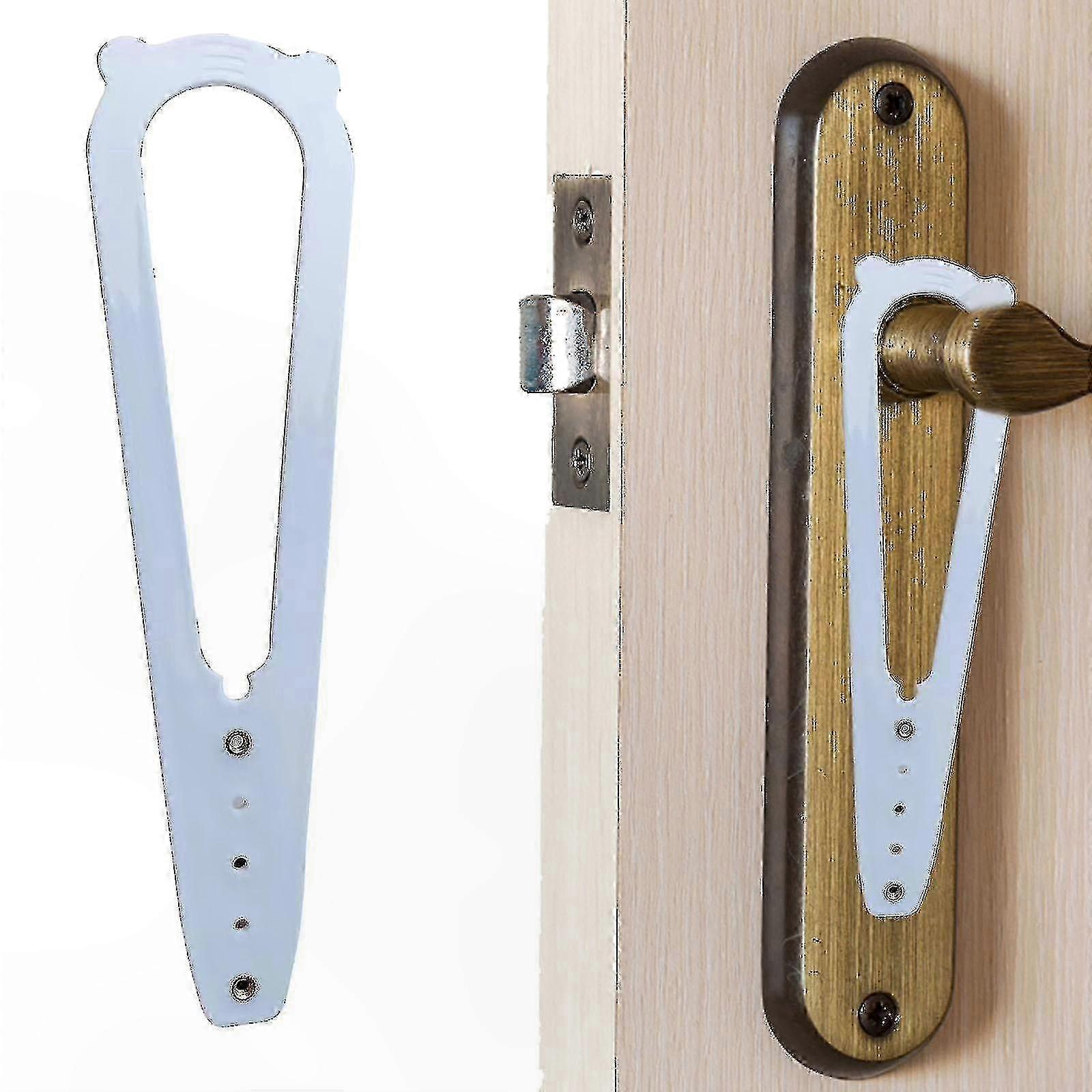 Flexible Cat Door Latch with Locking Strap for Pet Access Control