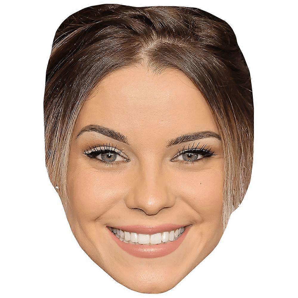 Olivia Swaringen (Smile) Celebrity Mask, Flat Card Face
