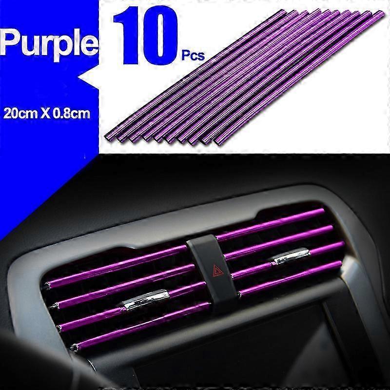10Pcs Universal Car Air Conditioner Outlet Decorative 20cm U Shape ...