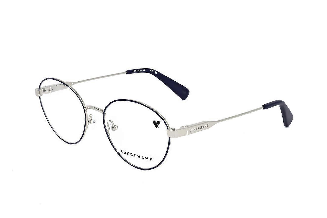 Σκελετοί Γυαλιών Longchamp LO2154 042 SILVER BLUE 52/17/140 WOMAN