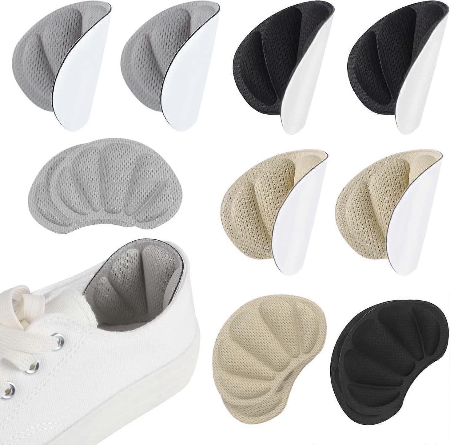 6 pairs of heel pads, heel protection heel cushion self-adhesive heel protection pads against re
