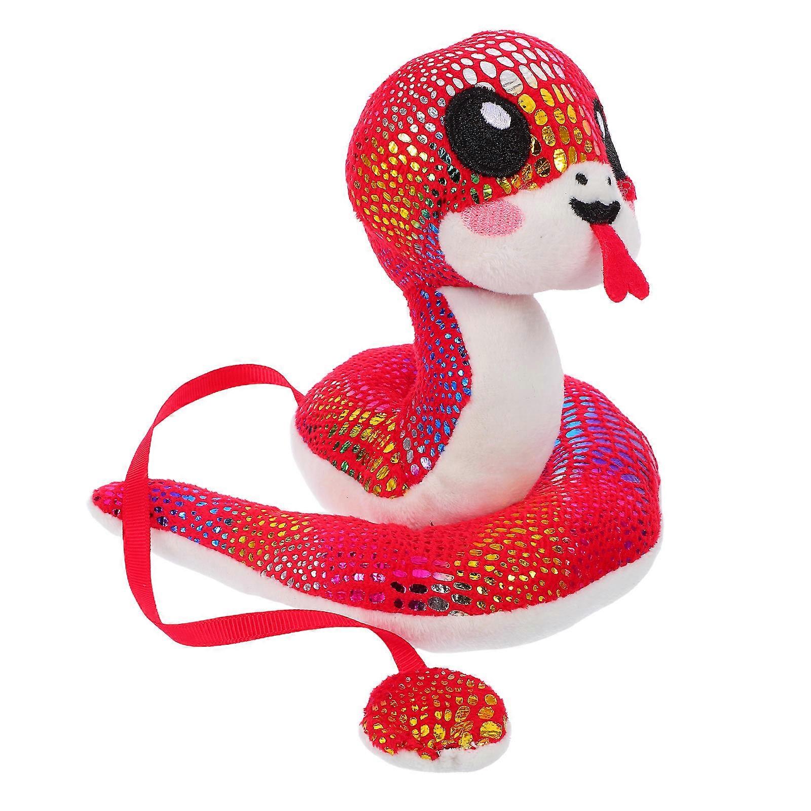 Plush Snake Shoulder Toy – Soft & Cozy Stuffed Animal for Chinese New Year Celebrations and Role Play Events