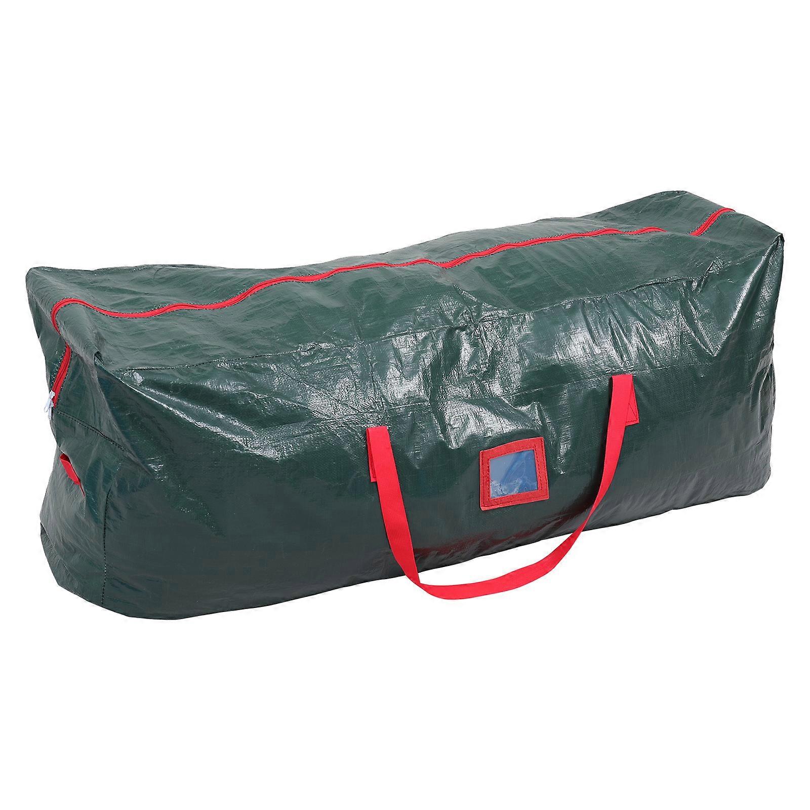 Multi-Function Christmas Tree Bag For Storage Container 122X51CM Green Waterproof Material 1Pcs