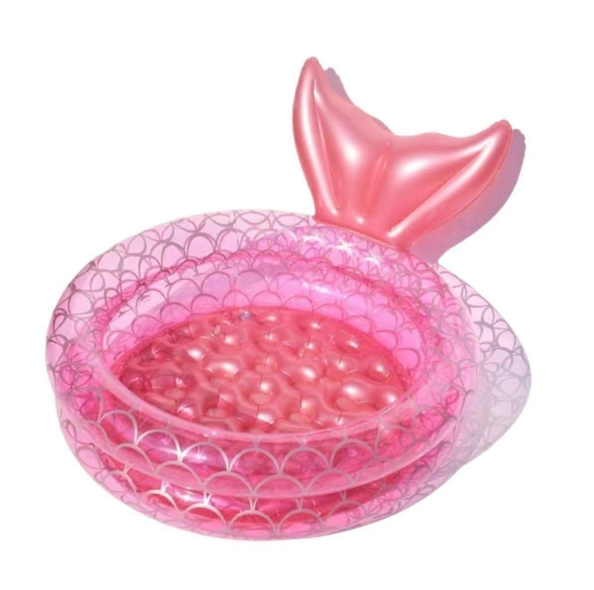 Paddling Pool Inflatable Swimming Pool Pink 147x73cm Multiple Sizes Available
