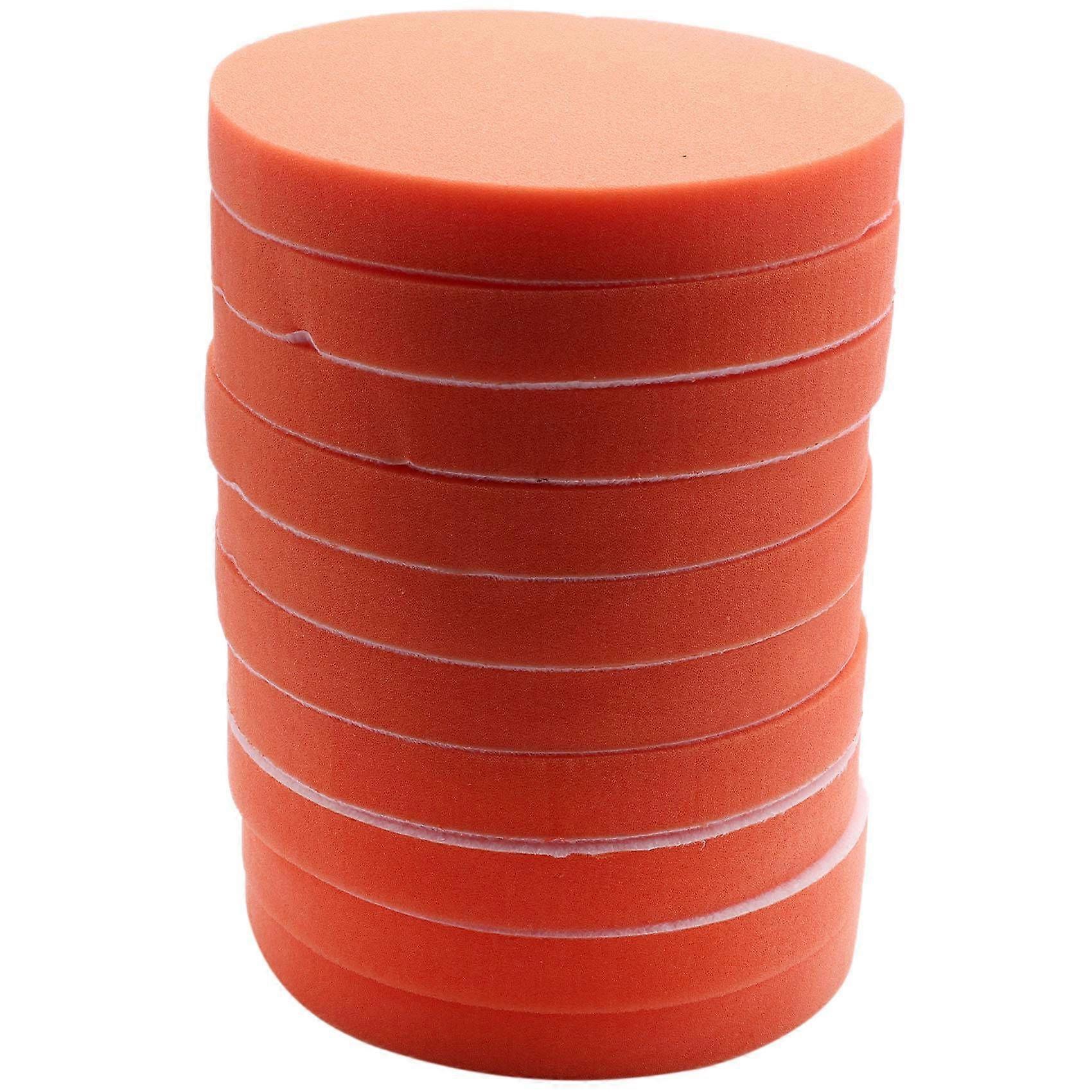 10Pc 180Mm 7 inch Flat Sponge Gross Polishing Buffing Pad Kit for Car Polisher Clean Waxing Auto Pa