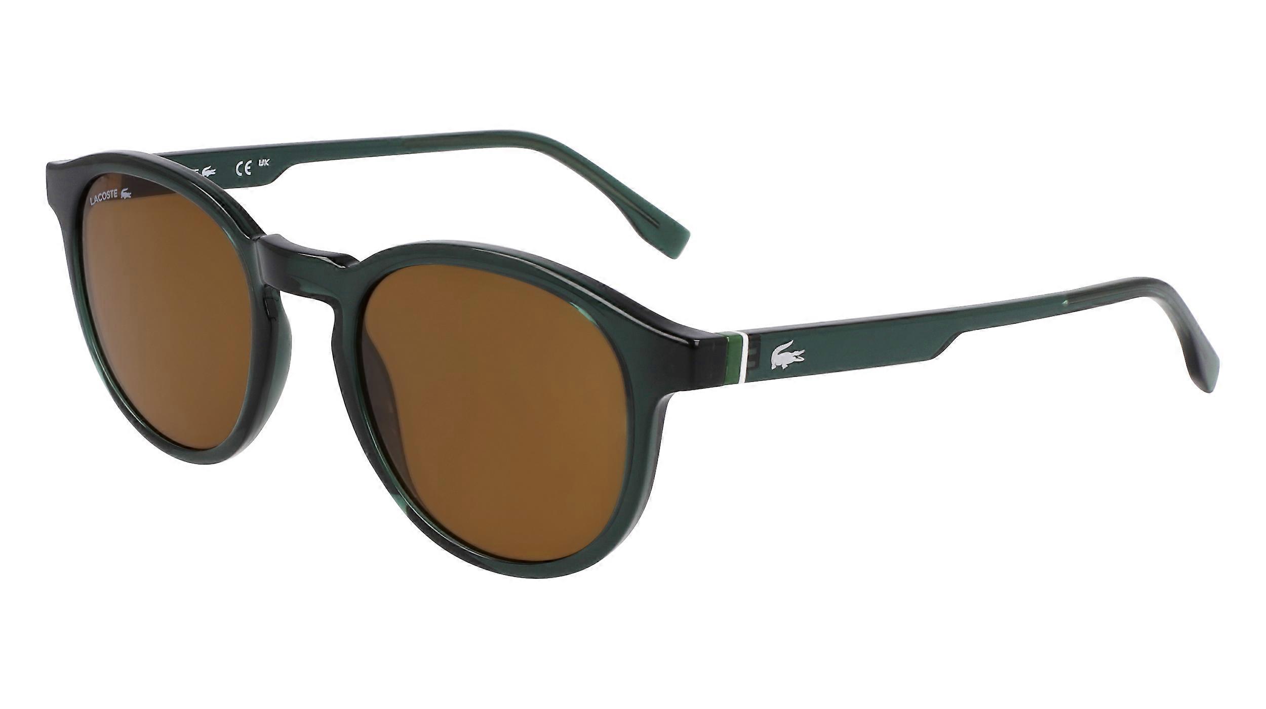 Sunglasses LACOSTE L6030S 301 TRANSPARENT GREEN 50/21/145 UNISEX