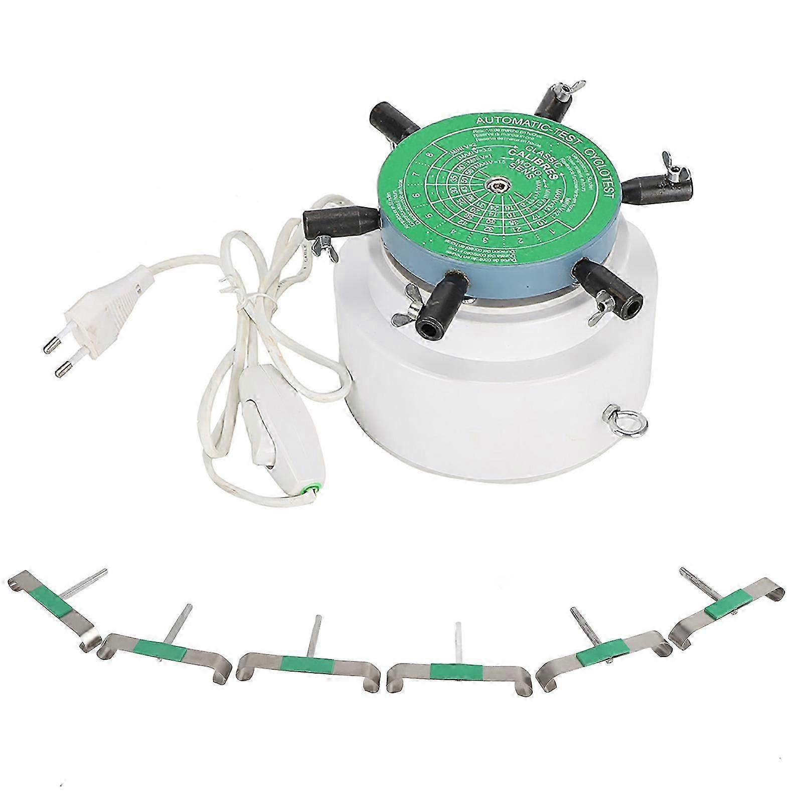 Alloy Mechanical Watch Test Winder Machine Automatic Watch Winder Repair Tool Eu Plug 220v