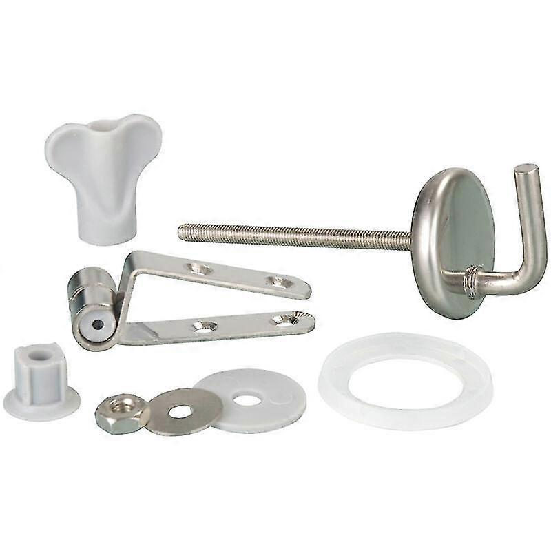 WC-Sitzbefestigung, Ersatzteil für Fix Clip WC-Sitz mit Edelstahlbefestigung, 15er Set fixin