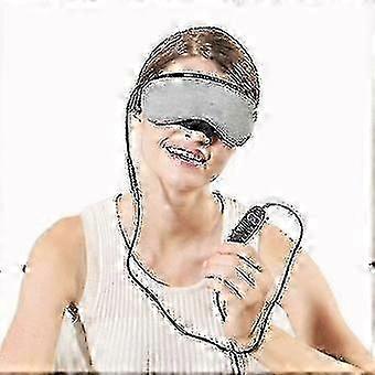 Maschera oculare riscaldata per orzaiolo e blefarite, trattamento umido con semi di lino