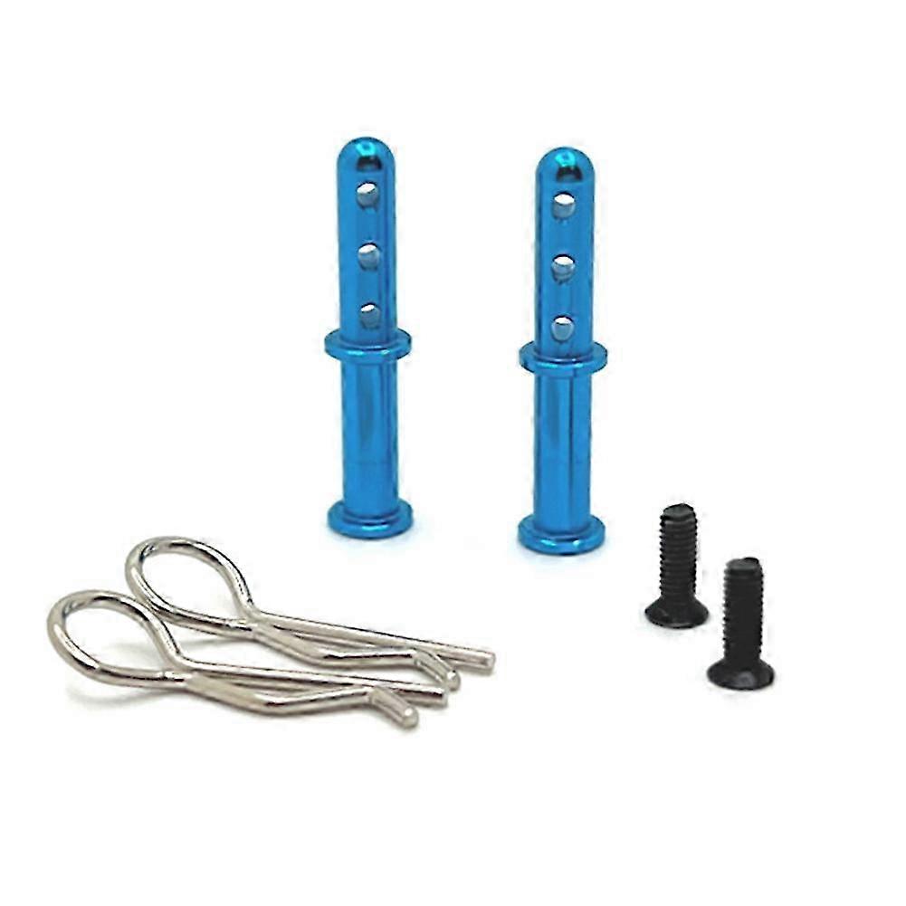 RC Car Upgrade Car Shell Pillars Set for Rexroth LC Blue - 1/12 & 1/14 Scale RC Car Parts