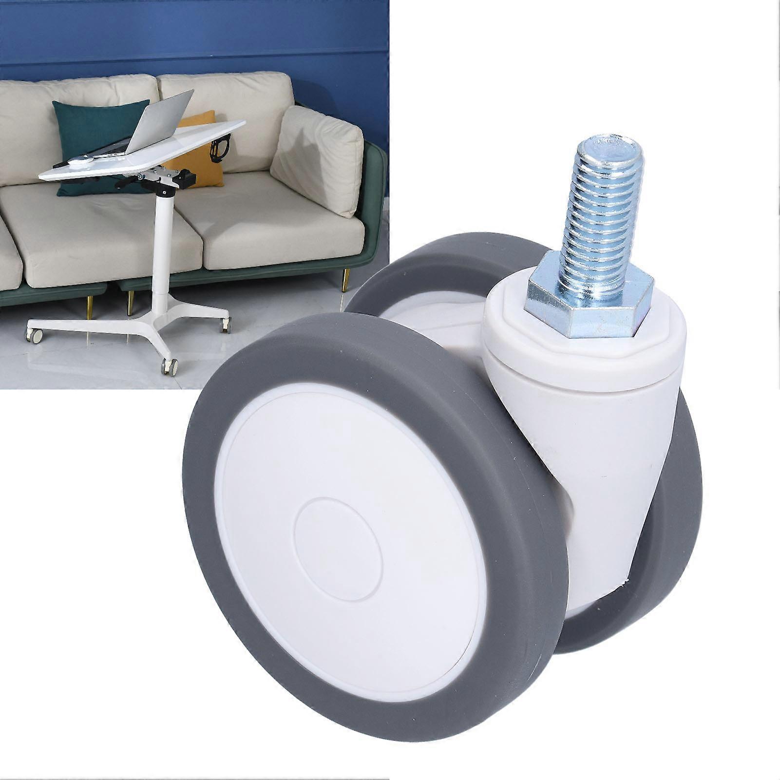 3in TPR Universal Caster Wheel M12 Threaded Stem Office Chair