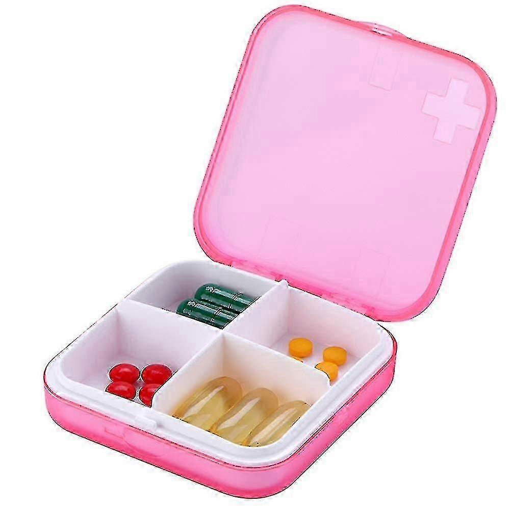 Pill Organizer-portable Pill Box Small Pill Container For Purse Or Pocket, Excellent Pill Storage Box (shikai)-YUHAO