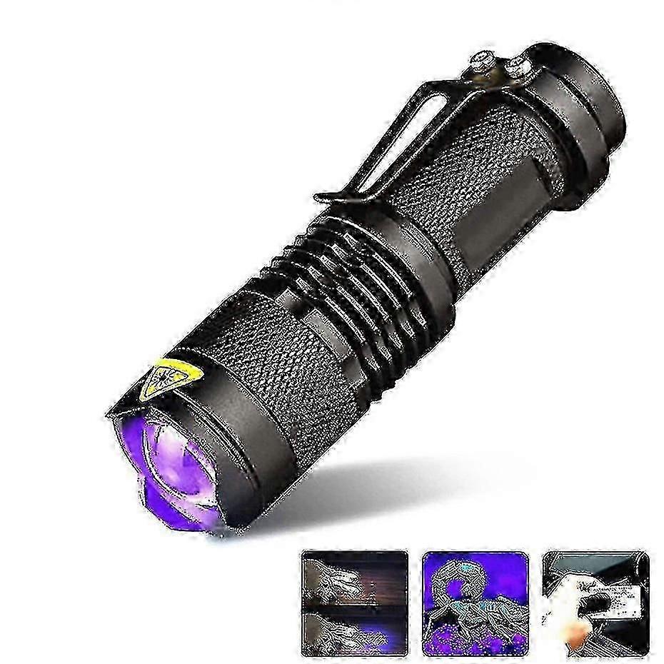 Wood's Lamp UV Flashlight for Fungus Moss Detection, Pet Skin Test with Ultraviolet Light