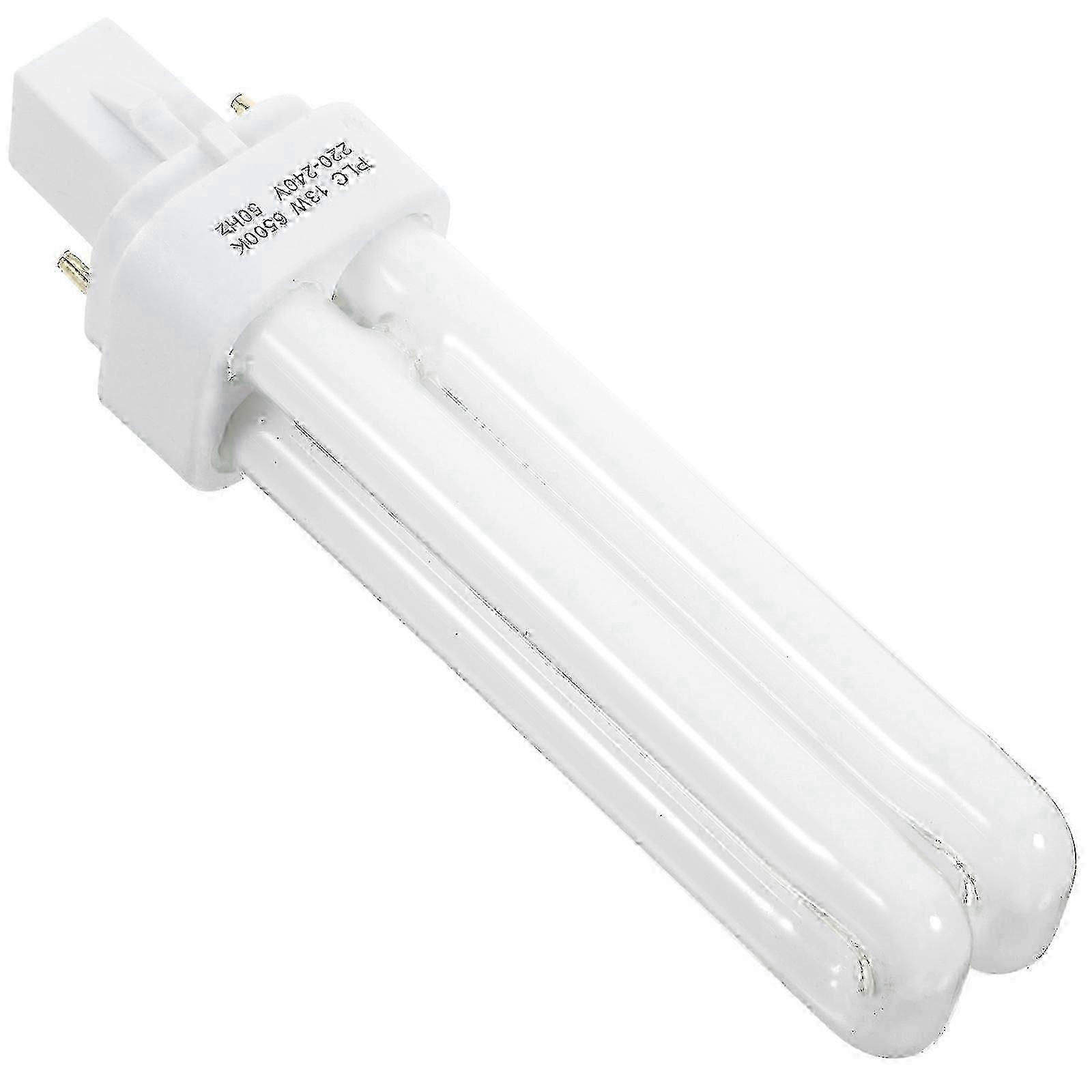 4pcs Compact Fluorescent Bulb 13W Fluorescent Lamp Bulb 2 Pin Plug In LED Lamp Bulb Accessory