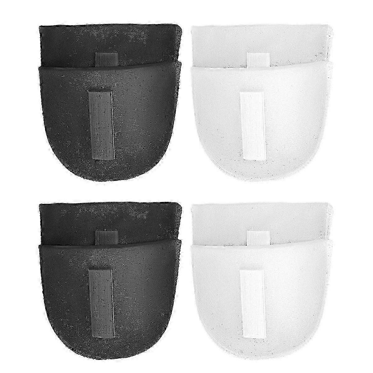 4Pairs Set-in Shoulder Pads Thickness Breathable Sponge Pads Shoulder Enhancer suitable for Shoulders Slopin