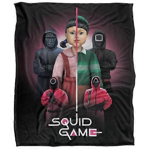 Squid Game 3 Silky Poster Supersoft Blanket