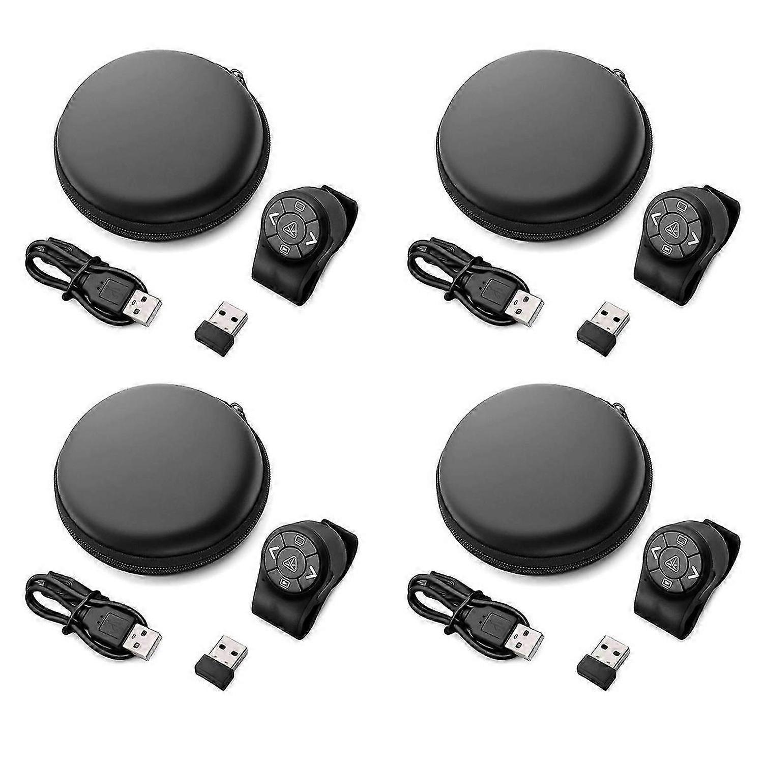 Wireless Presenter 2.4G Finger Ring Remote PowerPoint PPT Slides