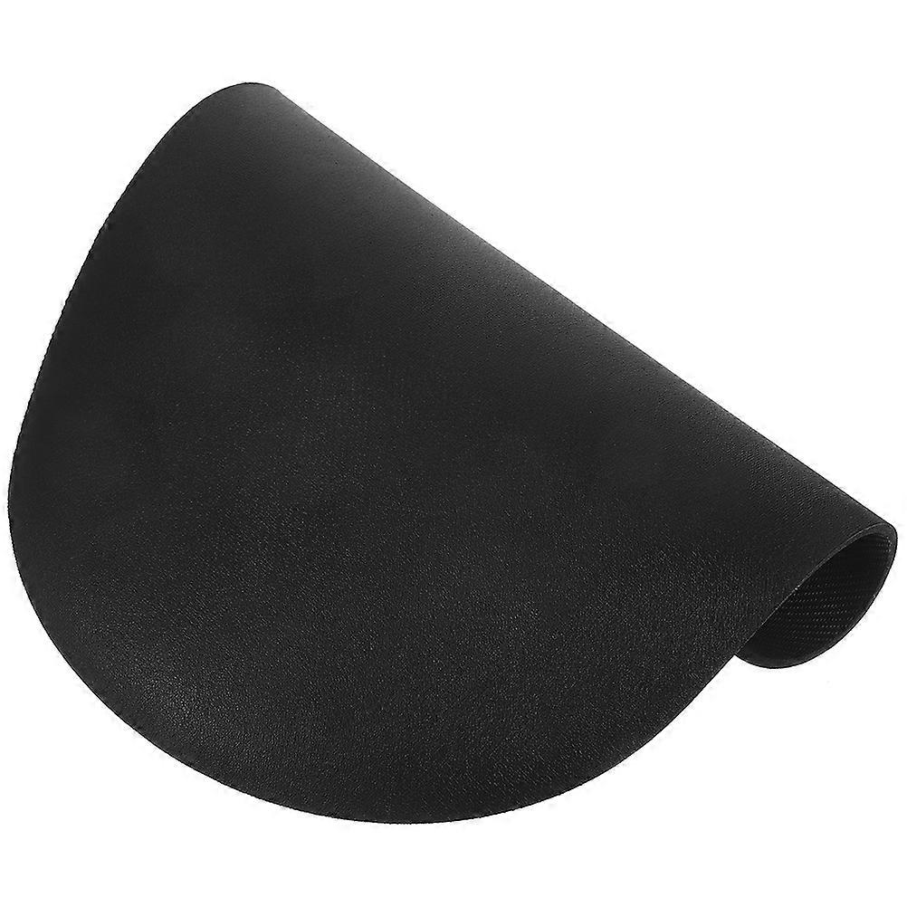 Reusable Pet Food Mat Black Diatomite for Feeding 4Pcs Indoor Use