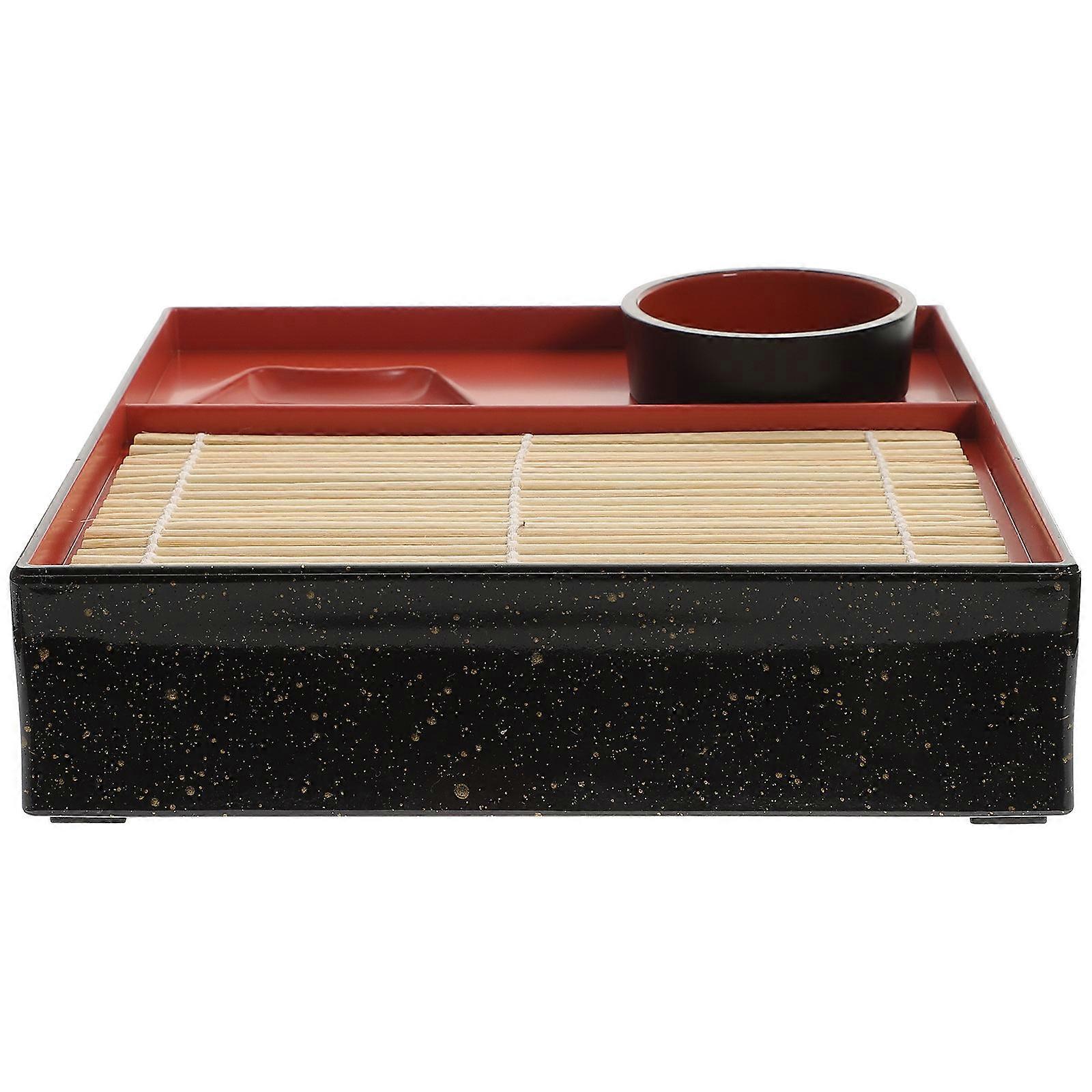 Cold Noodle Dish Japanese Style Plate for Serving 1Set