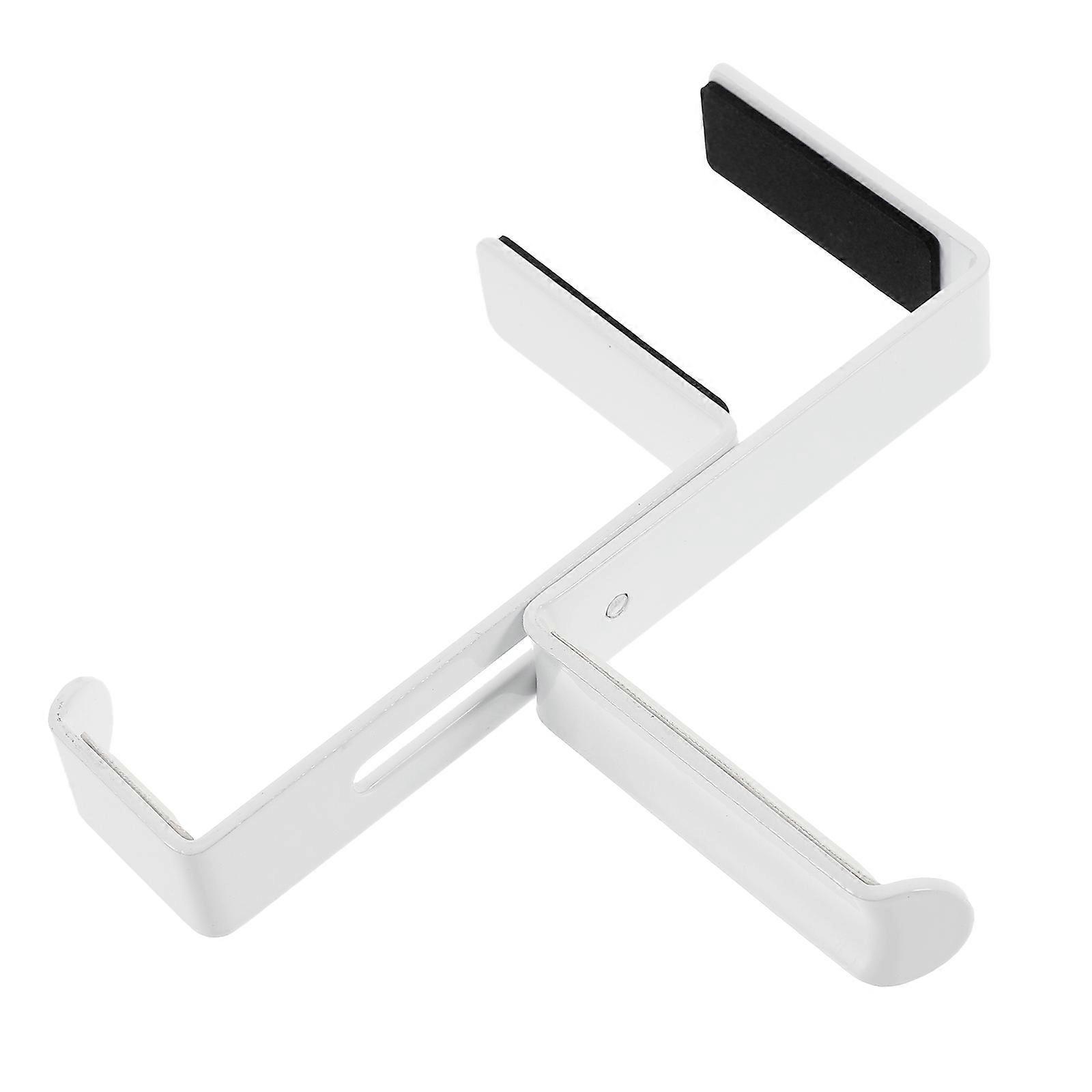 Headset Holder Headphone Stand for Headset Use White Clamp Hook